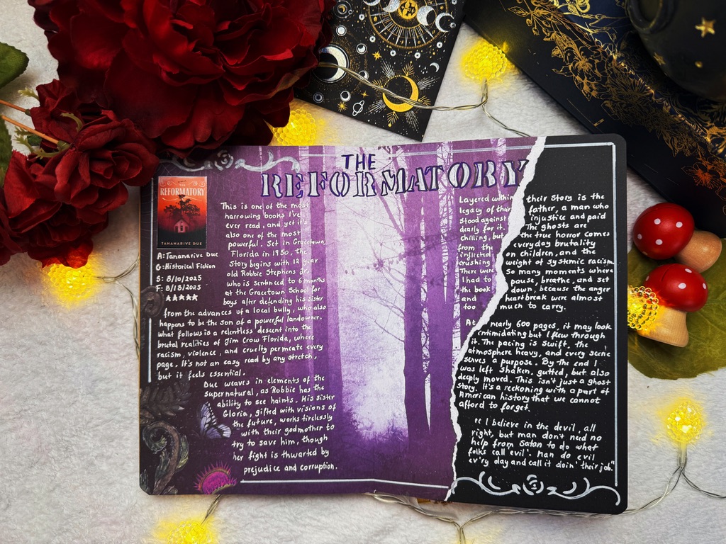 The Reformatory Reading Journal Spread
