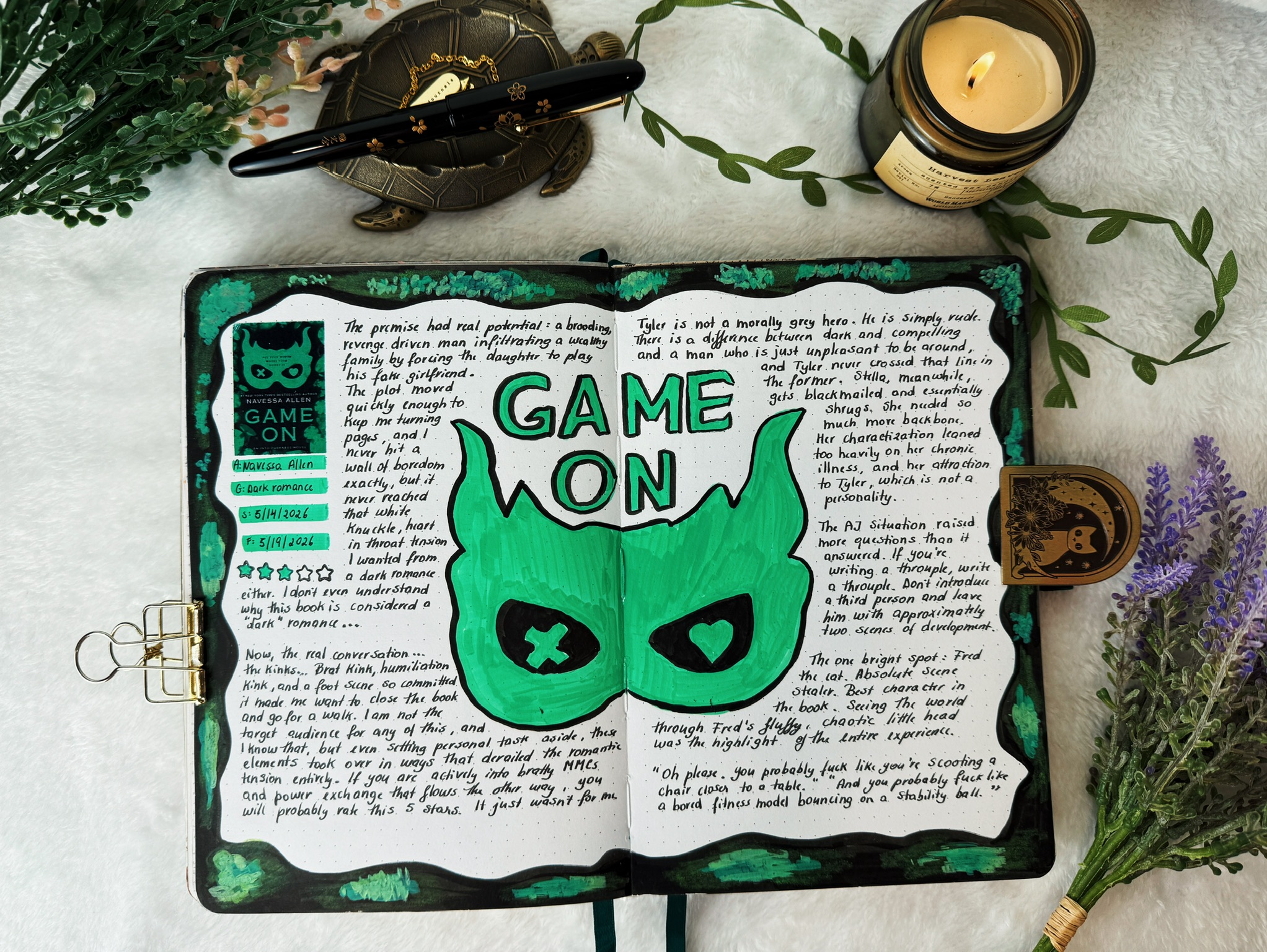 Game On Reading Journal