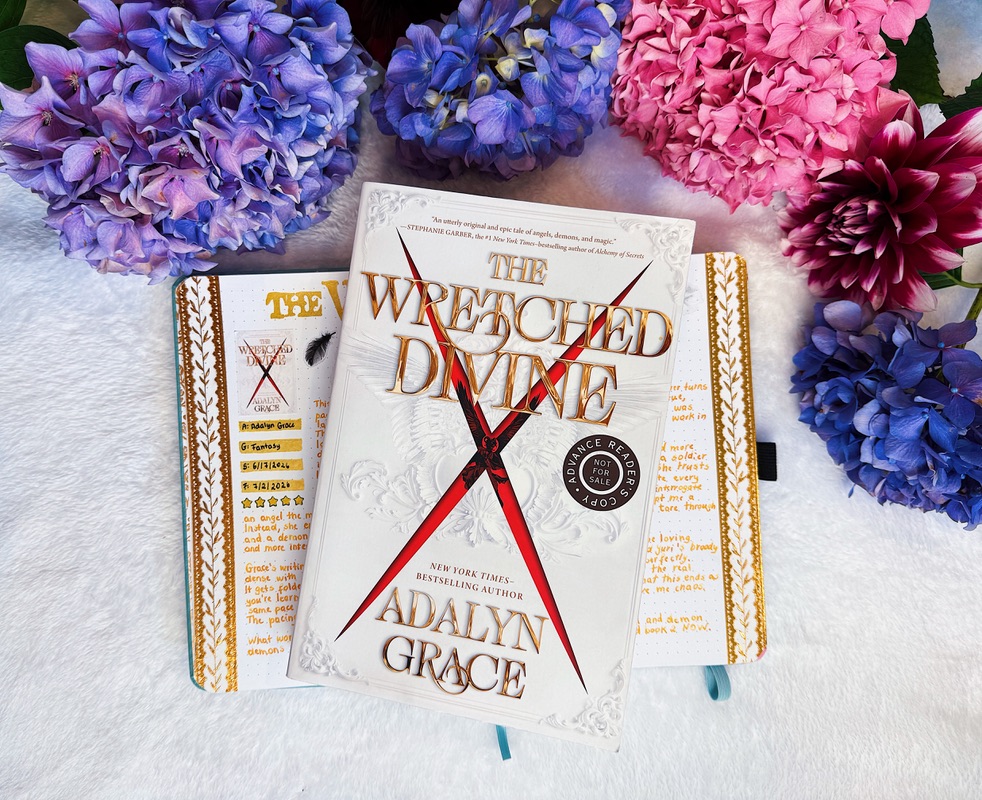 The Wretched Divine Reading Journal Spread