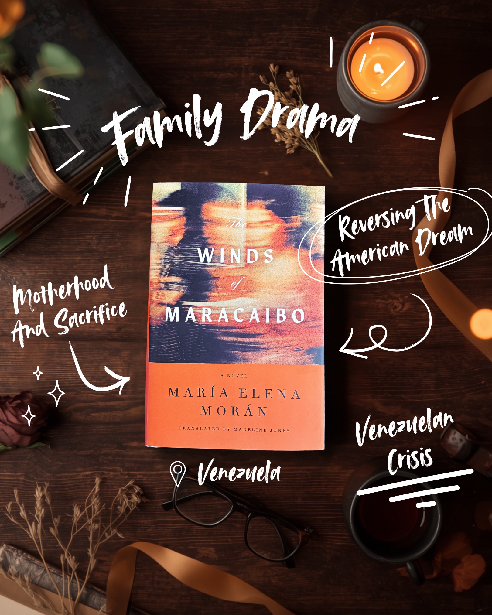 The Winds of Maracaibo Reading Journal Spread