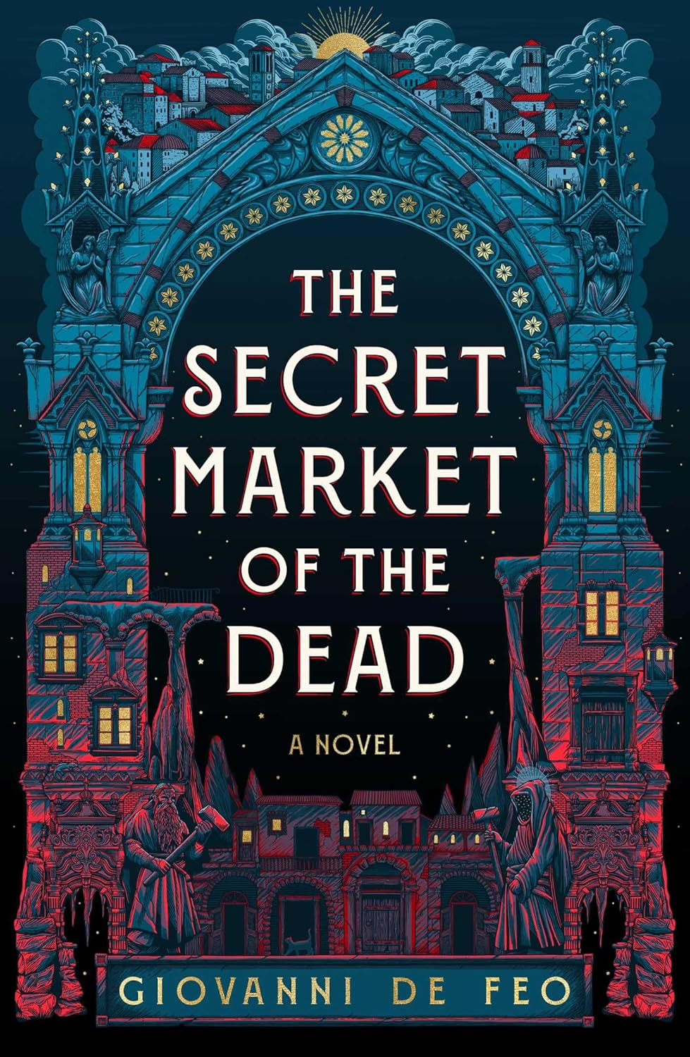 Cover of The secret market of the dead